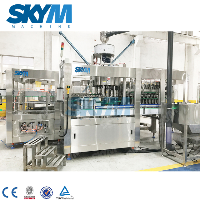 Automatic Carbonated Drink 3 in 1 Filling Machine