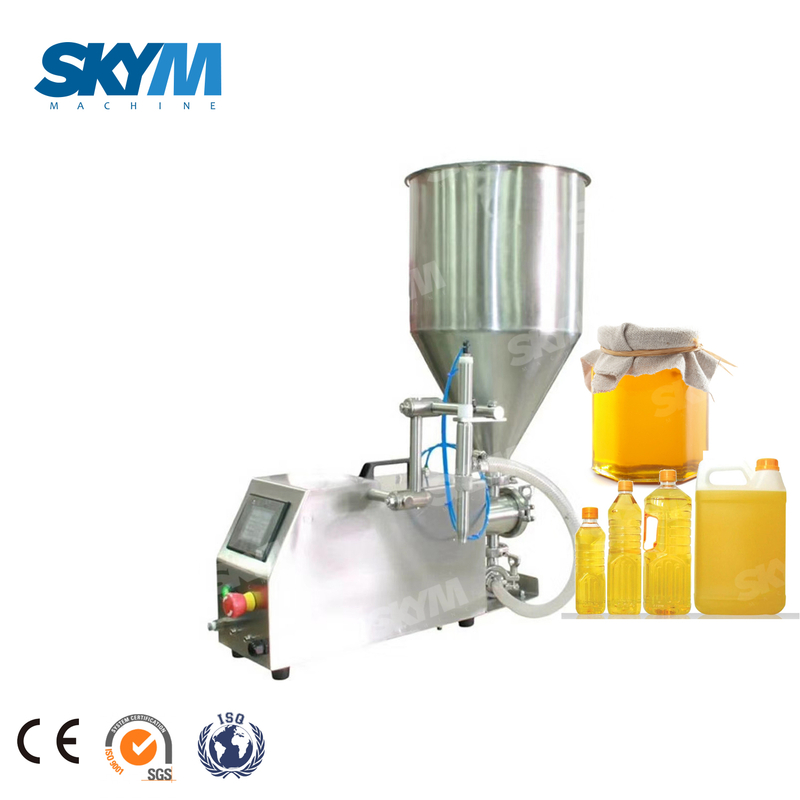 Se-mi Auto Edible Oil/honey Bottle Factory Filling Filler Equipment 