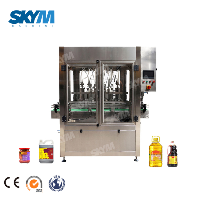 Factory Price Fully Automatic Bottle Condiment Filling Machine Line 