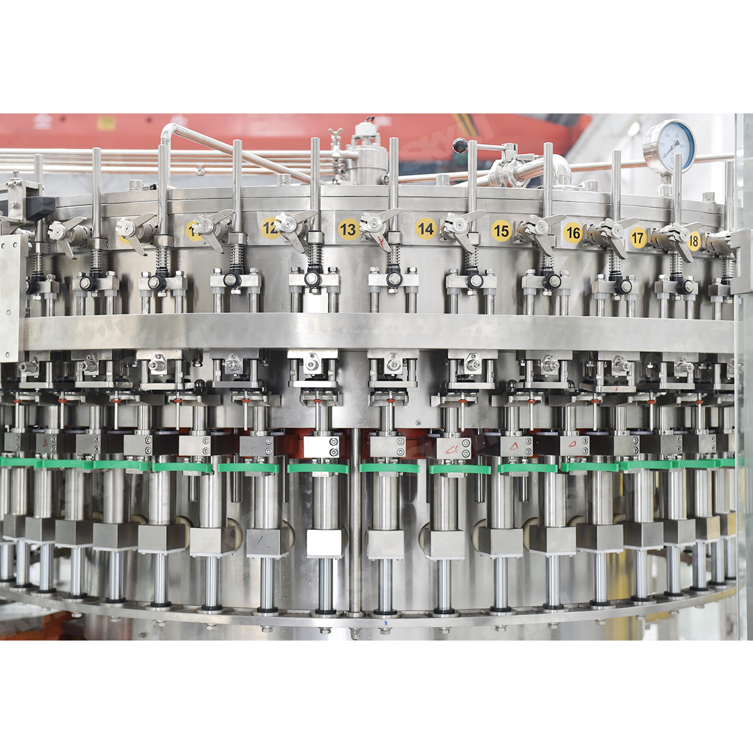 18000BPH Carbonated Drink Bottle Filling Machine