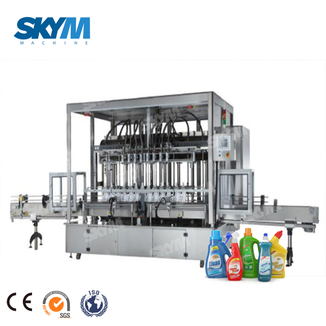 High Speed Plastic Bottle Detergent Filler Equipment/plant