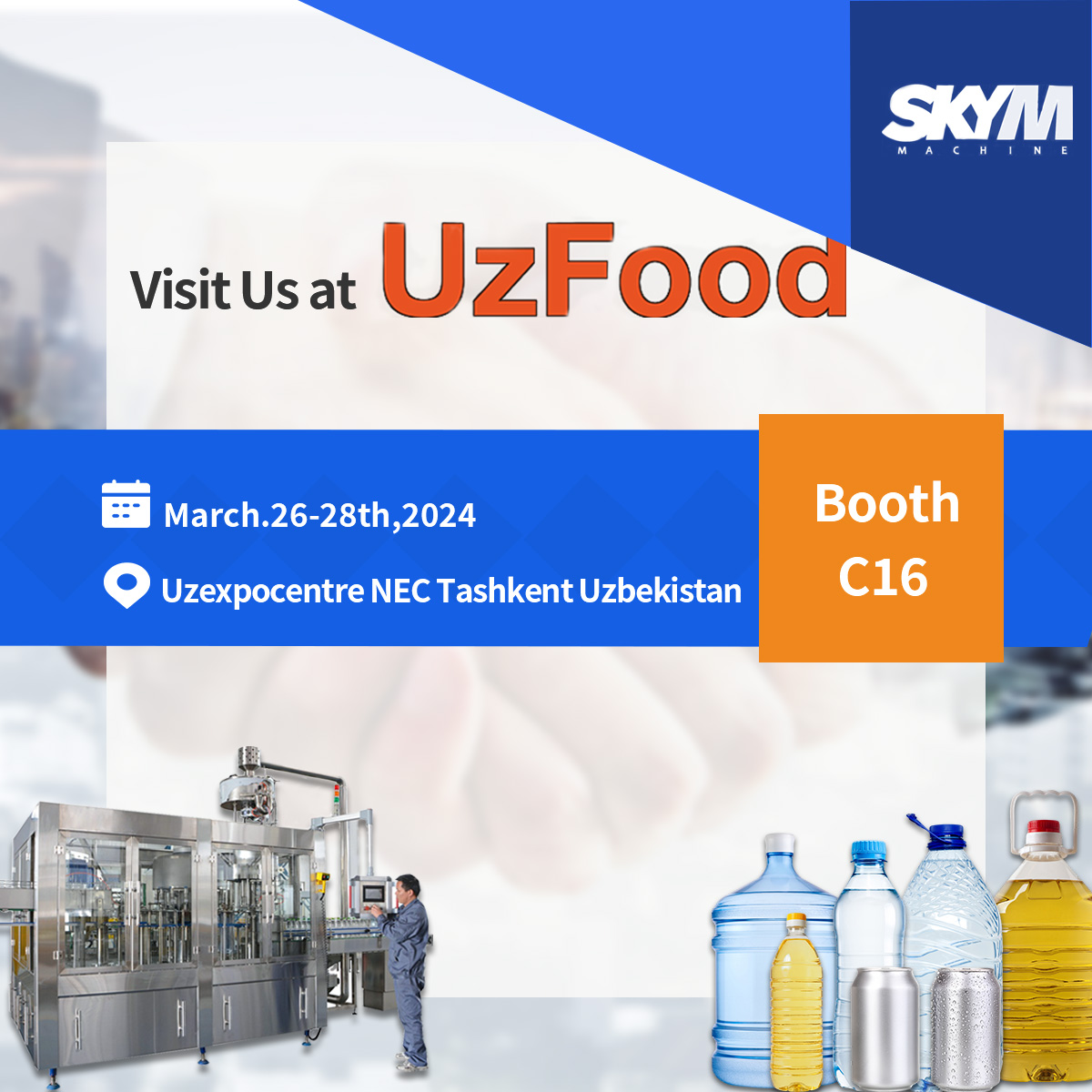 23rd International Exhibition on Food, Ingredients And Food Technologies - UzFood 2024