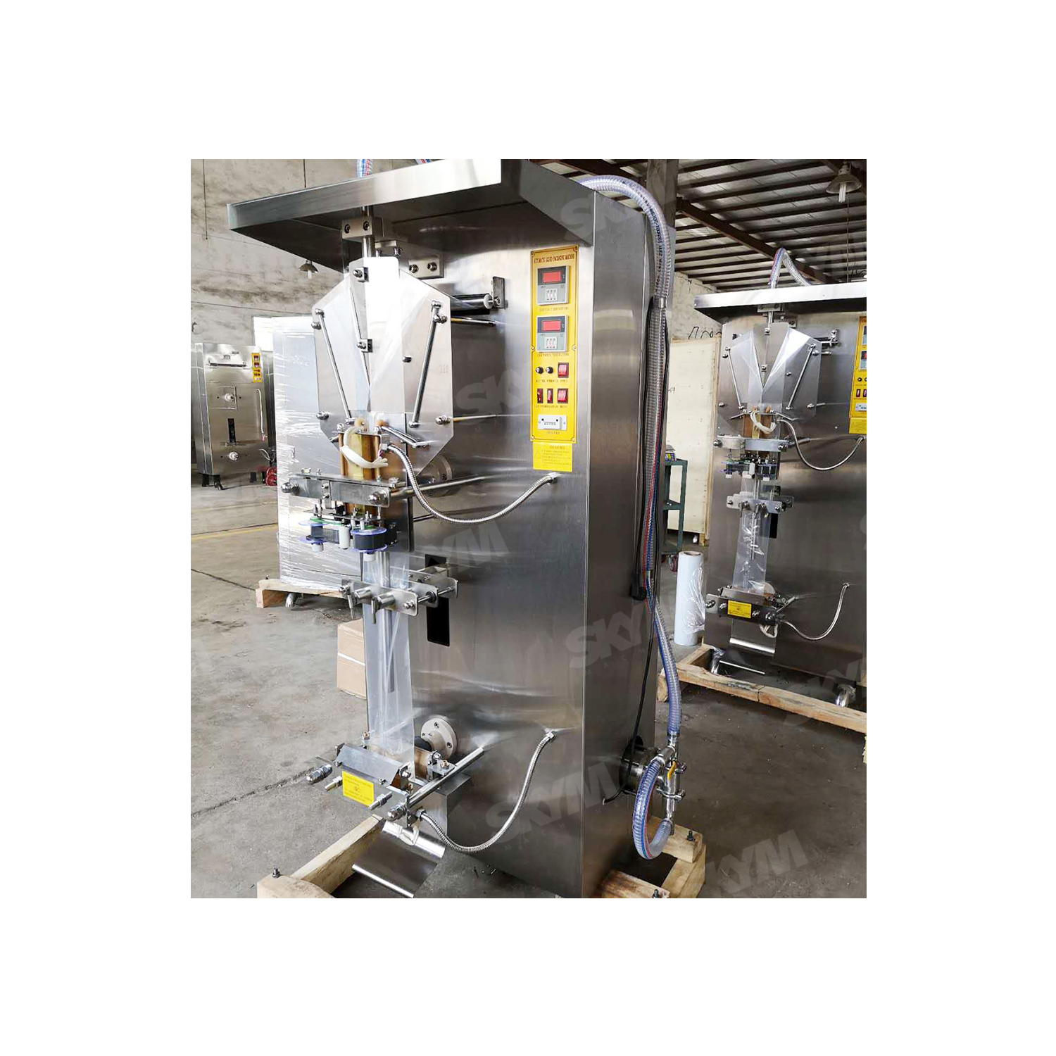 Stainless Steel Milk Sachet Filling And Cutting Machine