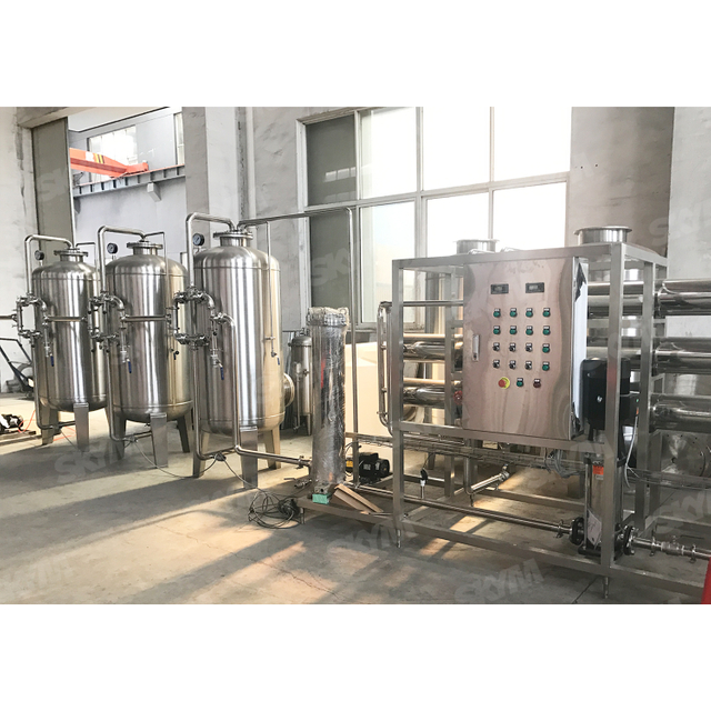 Drinking Water Filter Treatment Plant Production Filling Line 