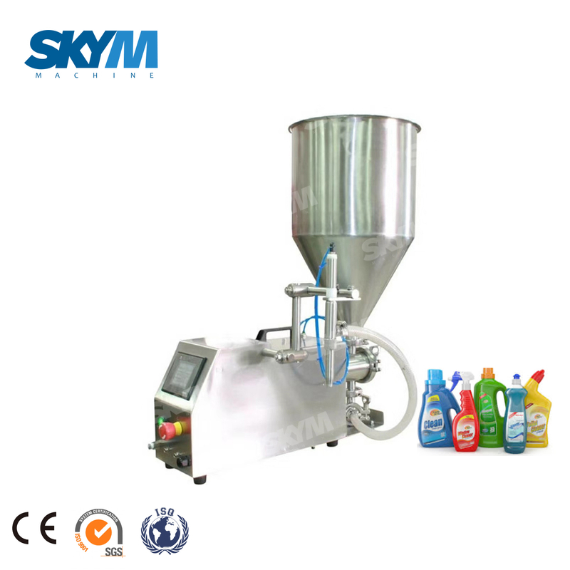 Industrial Detergent in Plastic Or Glass Containers Semi-auto Filling Machine