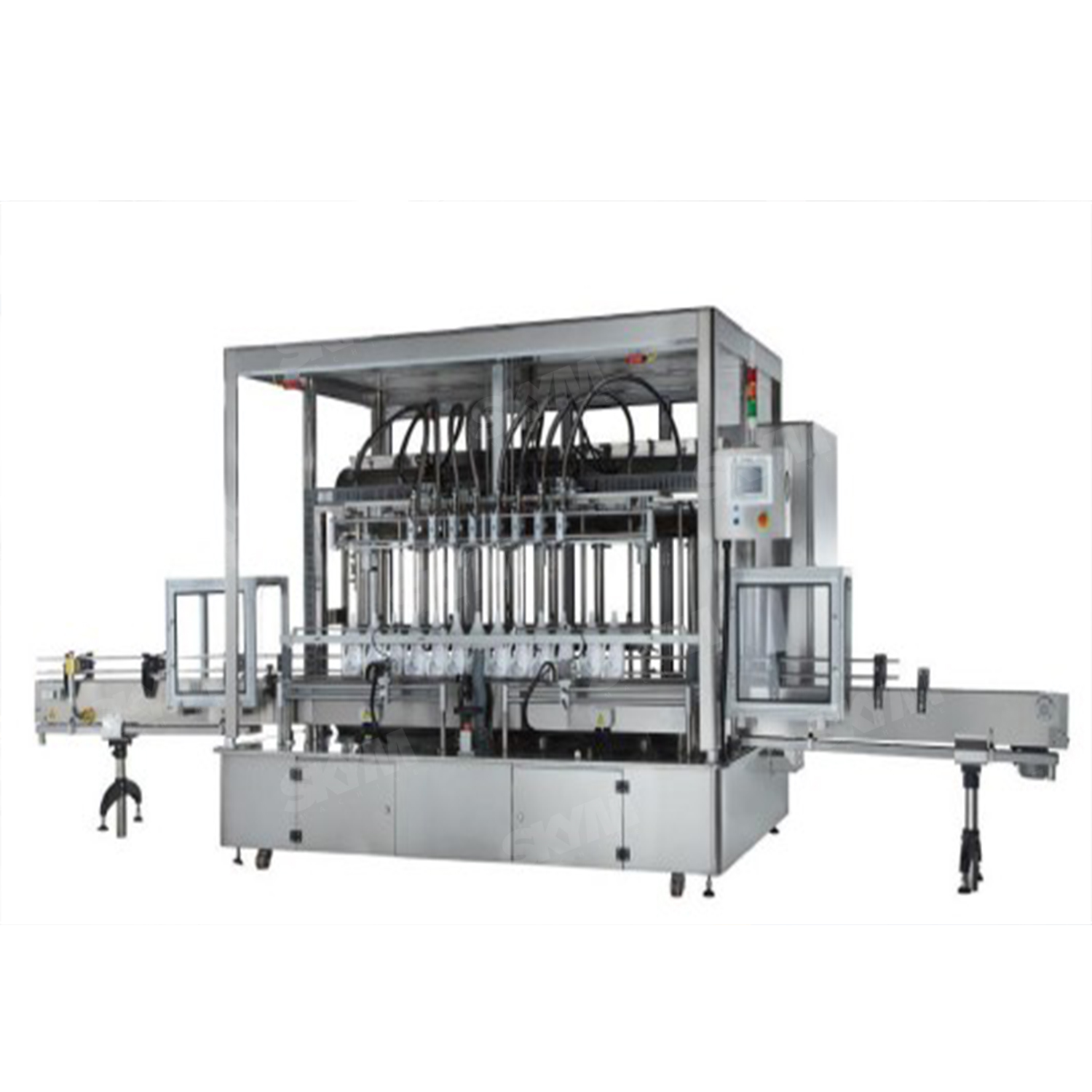 Automatic Shampoo Bottle Piston Type Filling Machine 