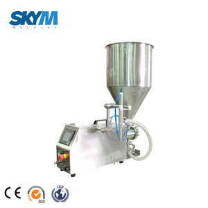 Semi-Auto Pump Vinegar Beverage Milk Bottle Pneumatic Filling Machine 