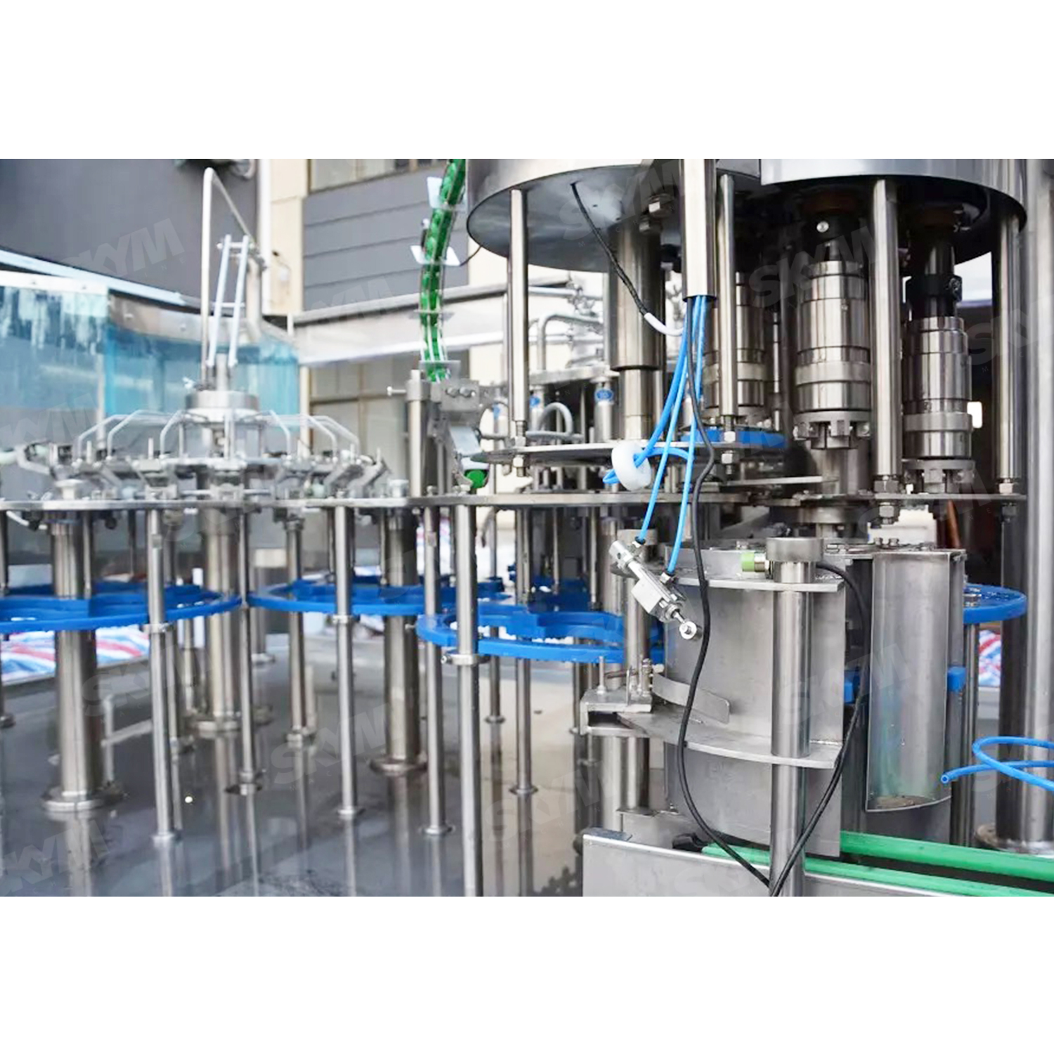 24 heads Hot Fill Juice Production Line 