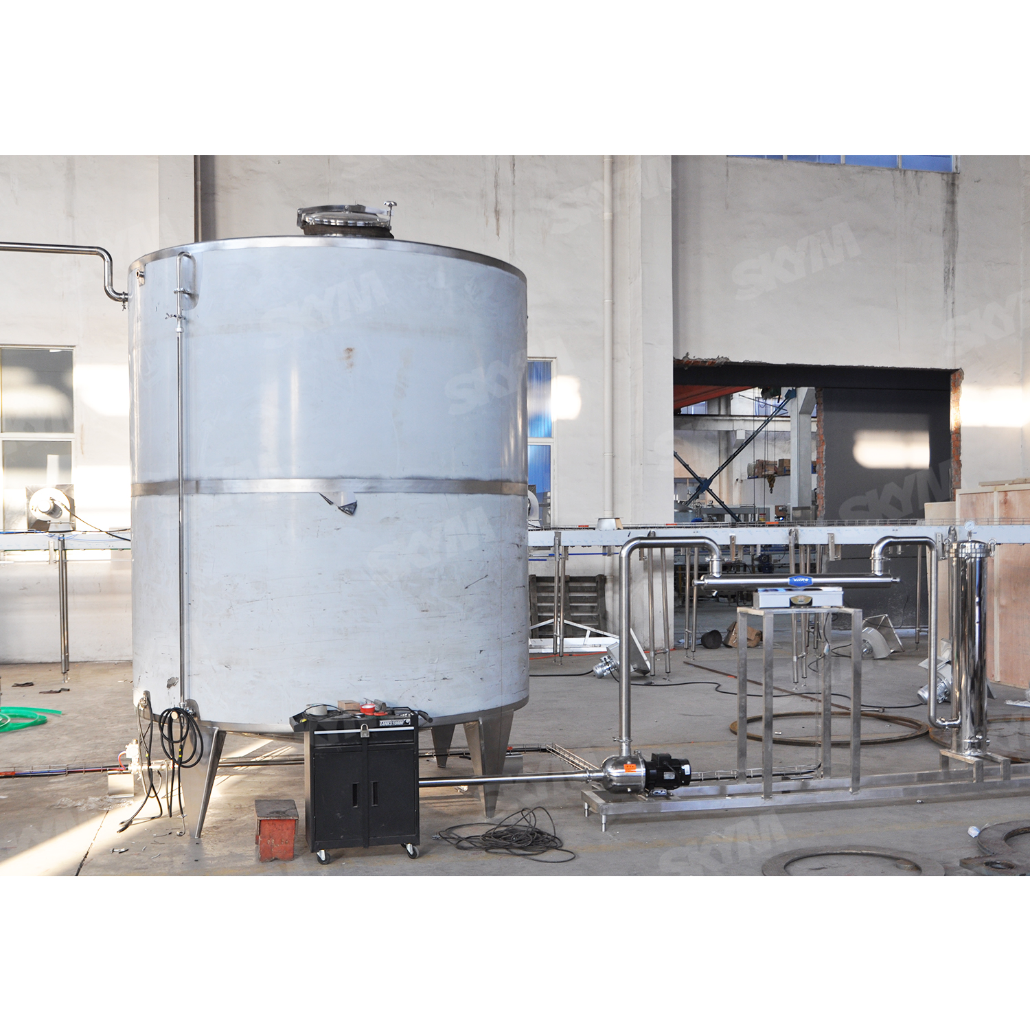 6000LPH Industrial RO UV Water Treatment Machine 
