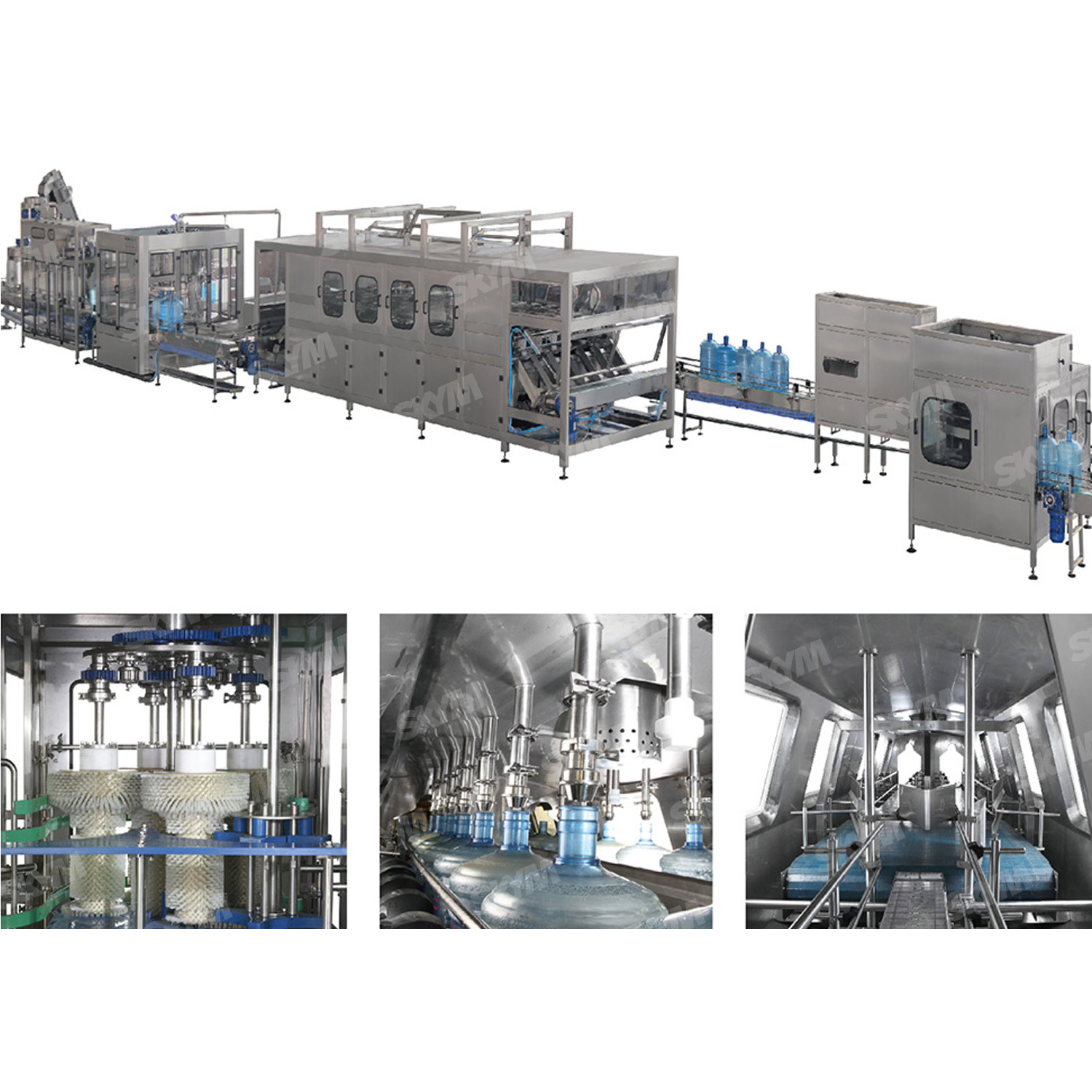 What is the specific content of 5Gallon Barrel Water Production Line？